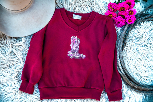 Lil Boots Sweater (Kids)