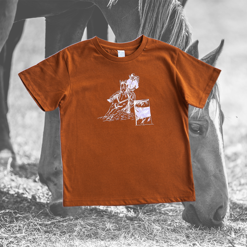 The Barrelracing T-Shirt (Girls)