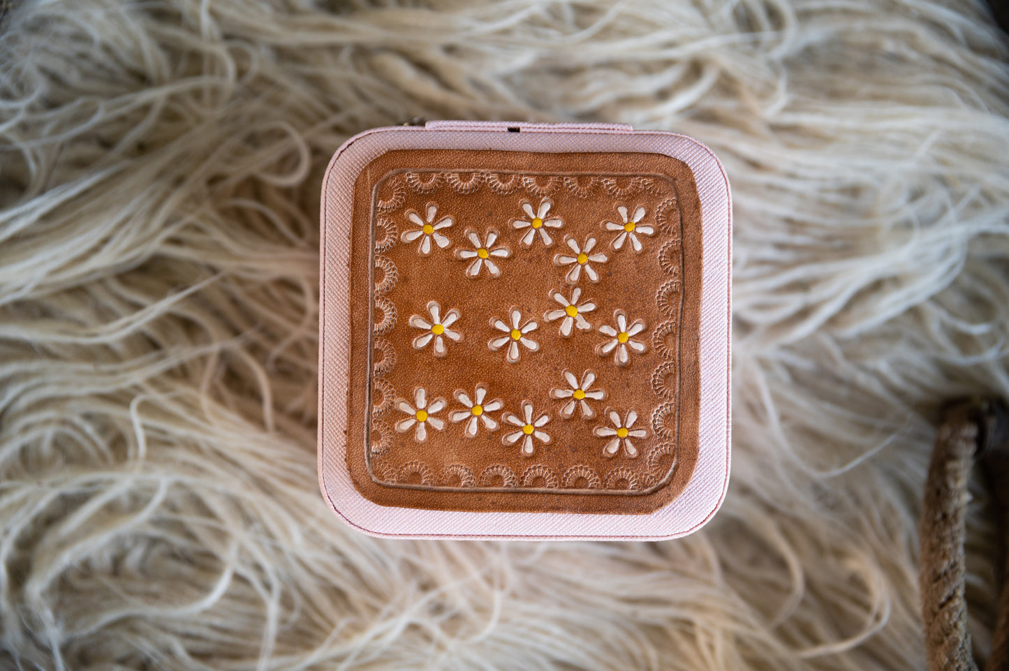 Floral Travel Jewellery Box