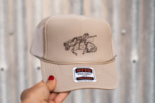 The Punchy Bronc Cap