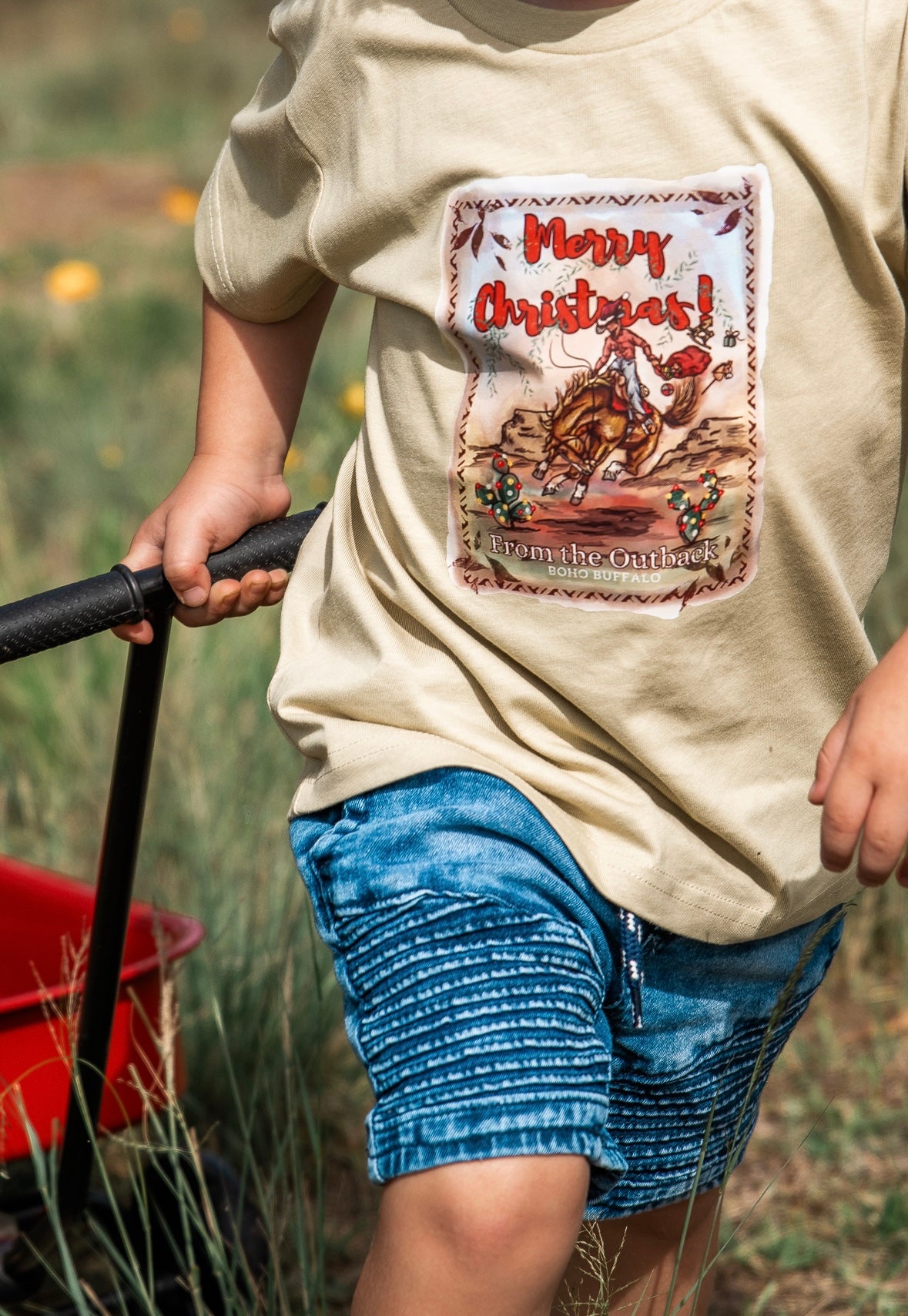 Merry Christmas Tee Shirt (Kids)