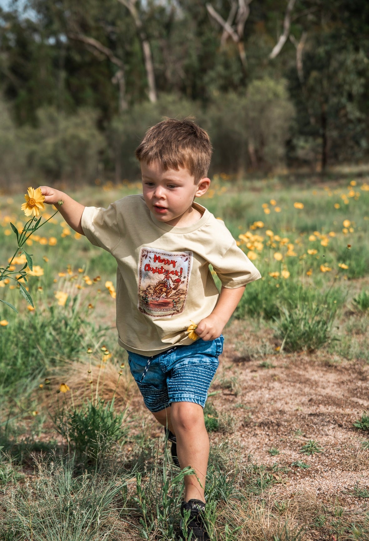 Merry Christmas Tee Shirt (Kids)