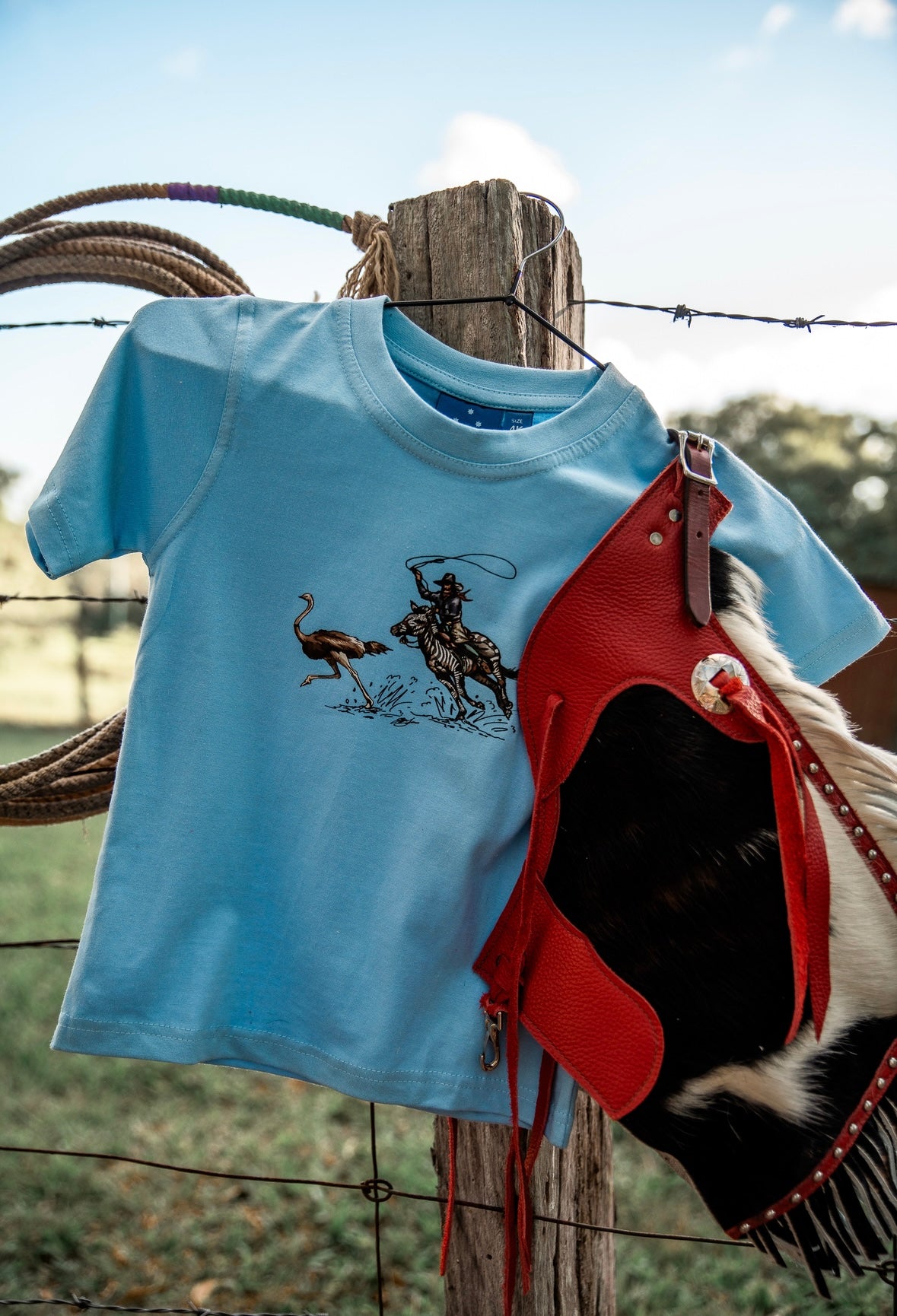 Ropin' Stripes Boys T-Shirt