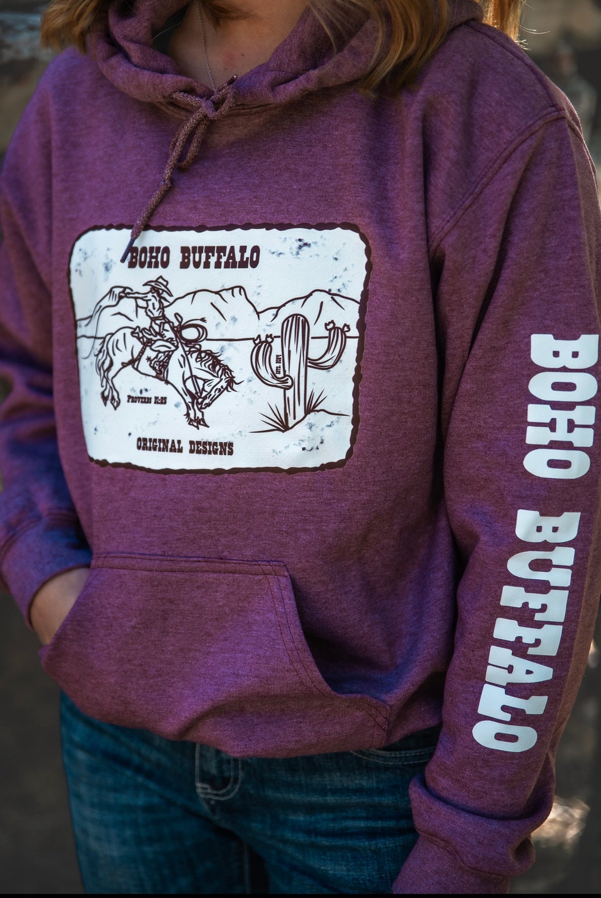 The Purple Branded Hoodie