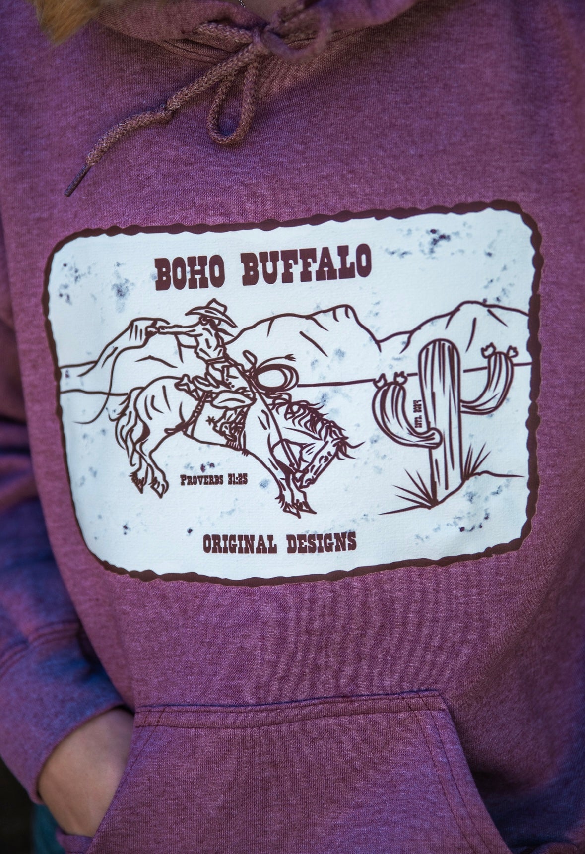 The Purple Branded Hoodie