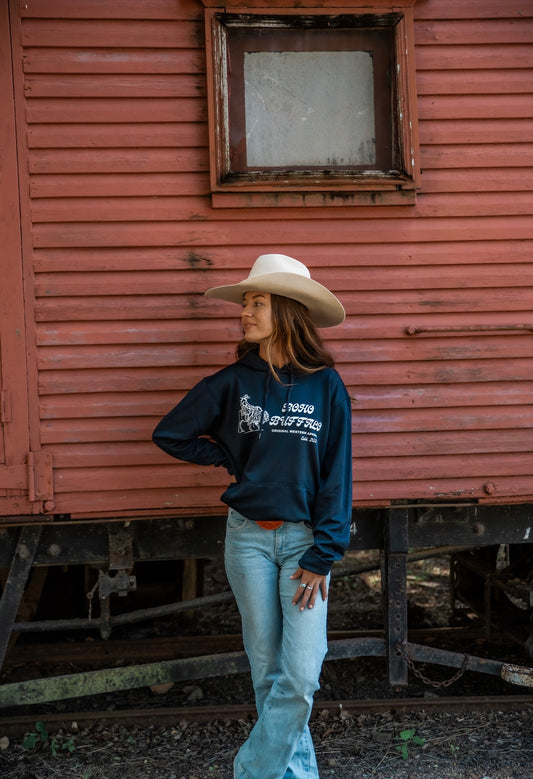 The Blue Branded Hoodie