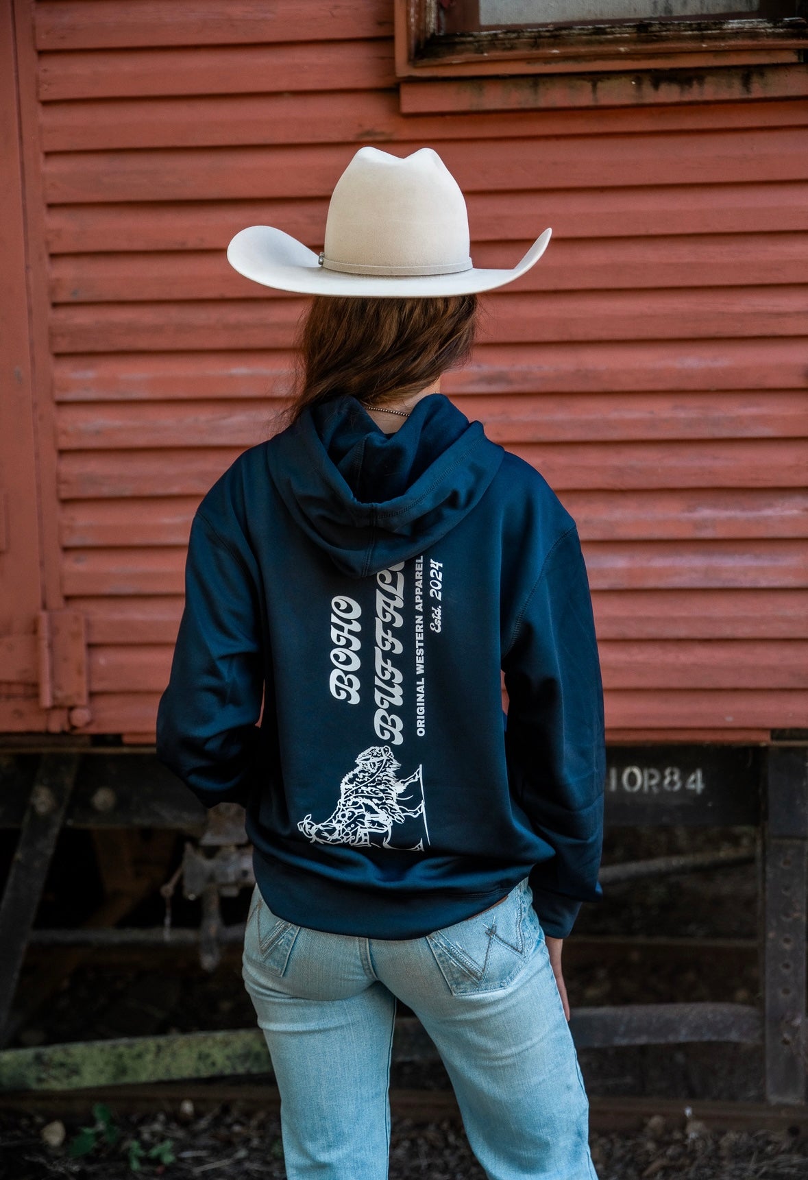 The Blue Branded Hoodie
