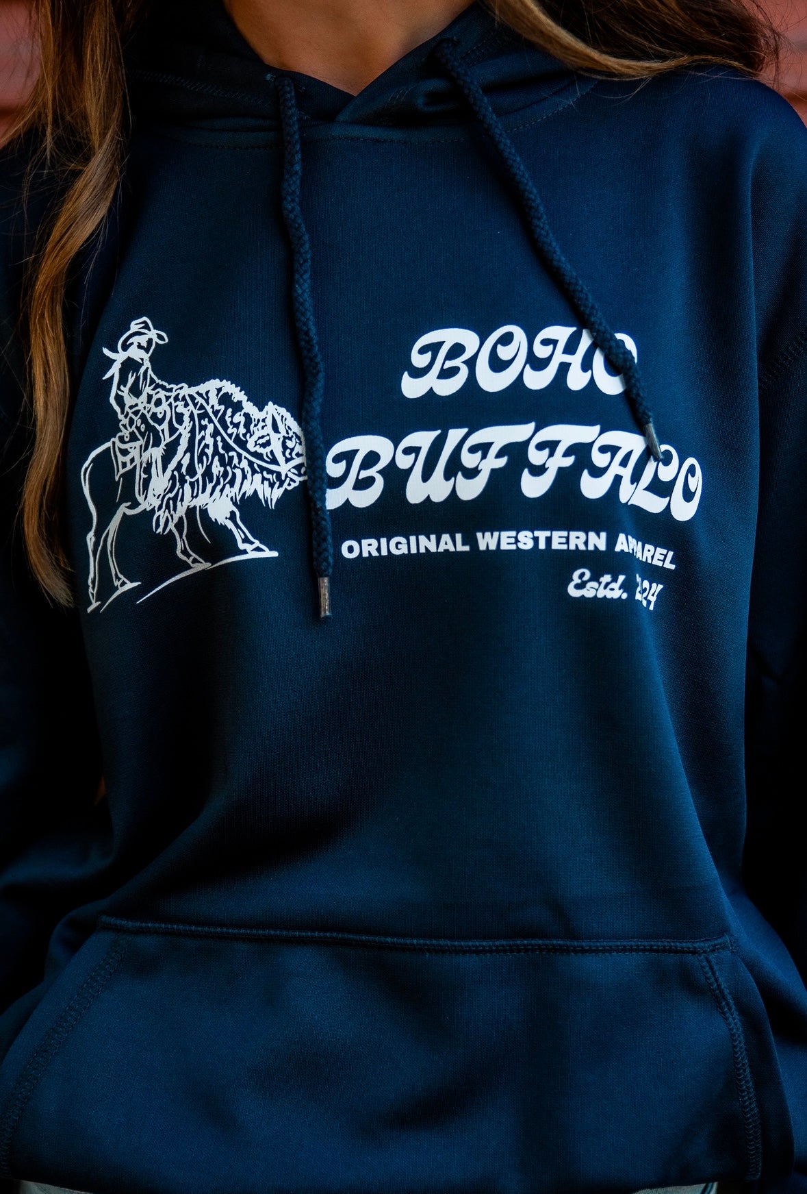 The Blue Branded Hoodie
